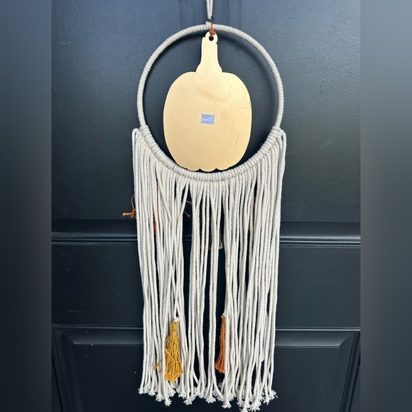 Beaded Placket Pumpkin Macrame - Picture 3 of 3